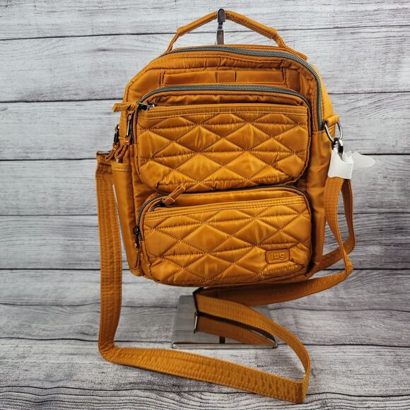 Lug Compass Crossbody Purse with Multiple Pockets - Picture 1 of 8